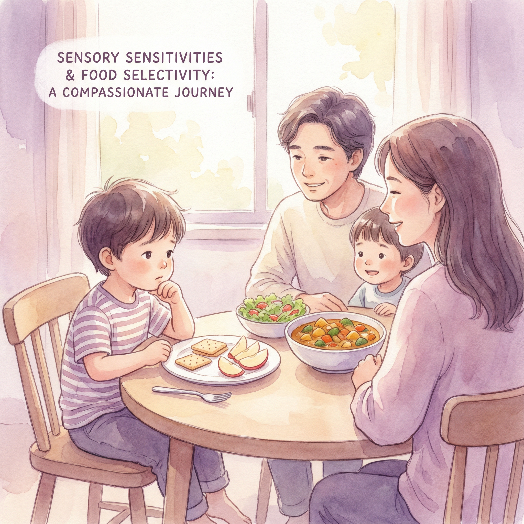 Seletividade alimentar no TEA